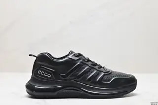 Ecco foreign trade men’s shoes leather cowhide hollow perforated summer thick