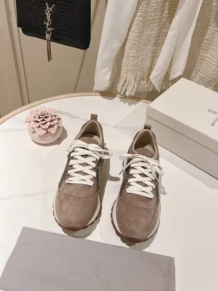 Brunello Cucinelli classic casual shoes and sports shoes series single shoes
