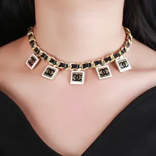 Chanel Double C necklace