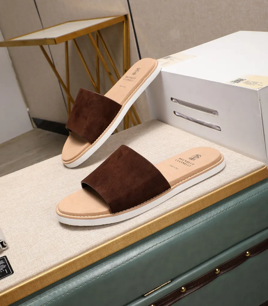 Brunello Cucinelli slippers
