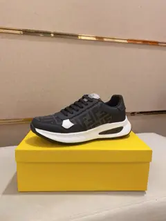 Fendi men’s high-top sports casual shoes