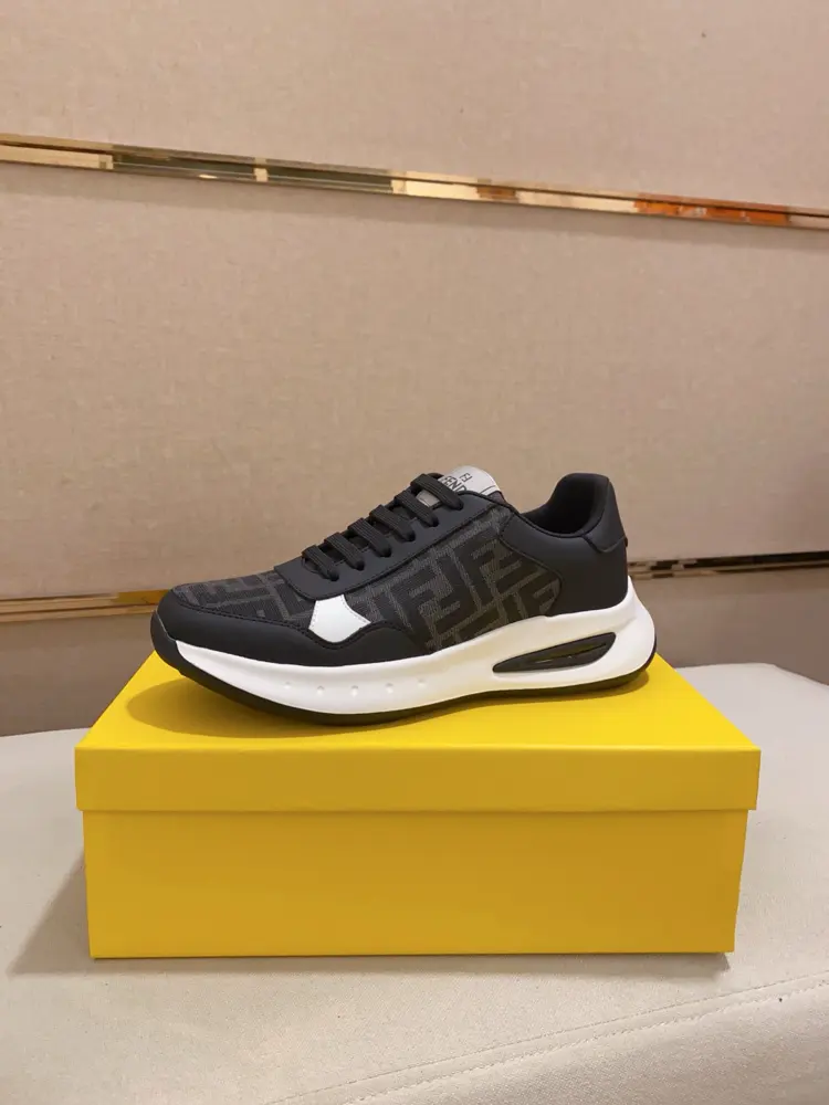 Fendi men’s high-top sports casual shoes