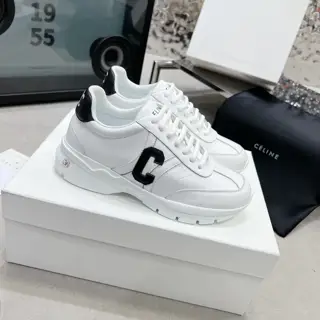 Celine RUNNER CR-01 low-top cowhide sneakers