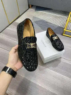 Versace high-end men’s casual loafers