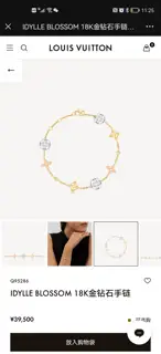 Louis Vuitton Earrings Necklace Long chain Bracelet