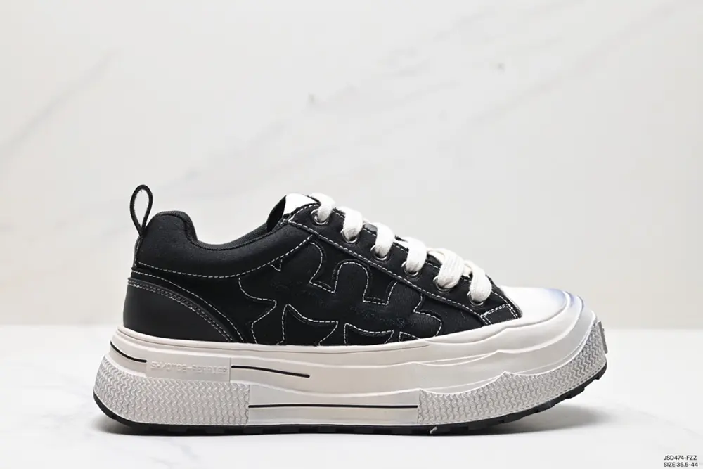 McQueen canvas shoes Alexander McQueen new color thick-soled canvas shoes