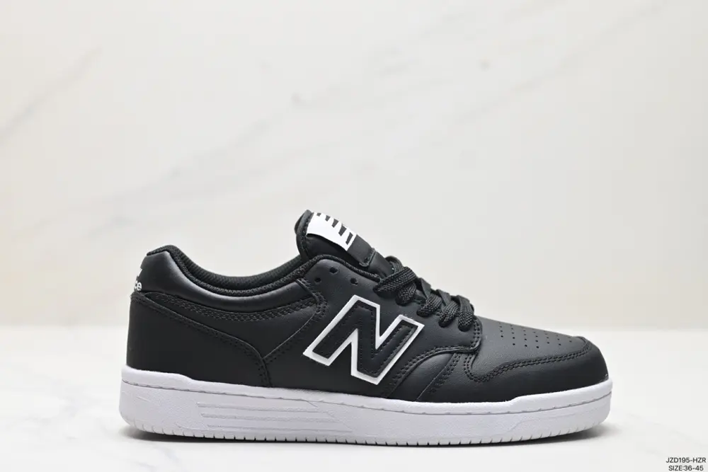 New Balance NB480 series shock-absorbing and wear-resistant low-top lace-up casual sneakers BB480LEO