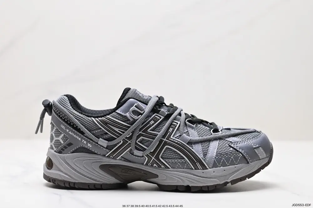 ASICS/Asics #Breathable mesh upper with some synthetic leather material#Using the new AHAR+