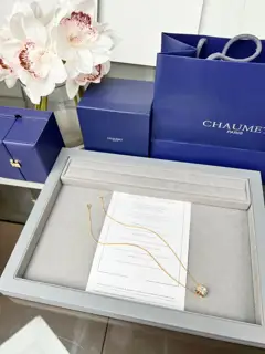 Chaumet Paris Honeycomb Series New Design Full Diamond Necklace