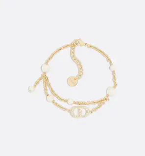 New DIOR bracelet Temperament Personality CD pearl necklace Hot sale Unique design Retro
