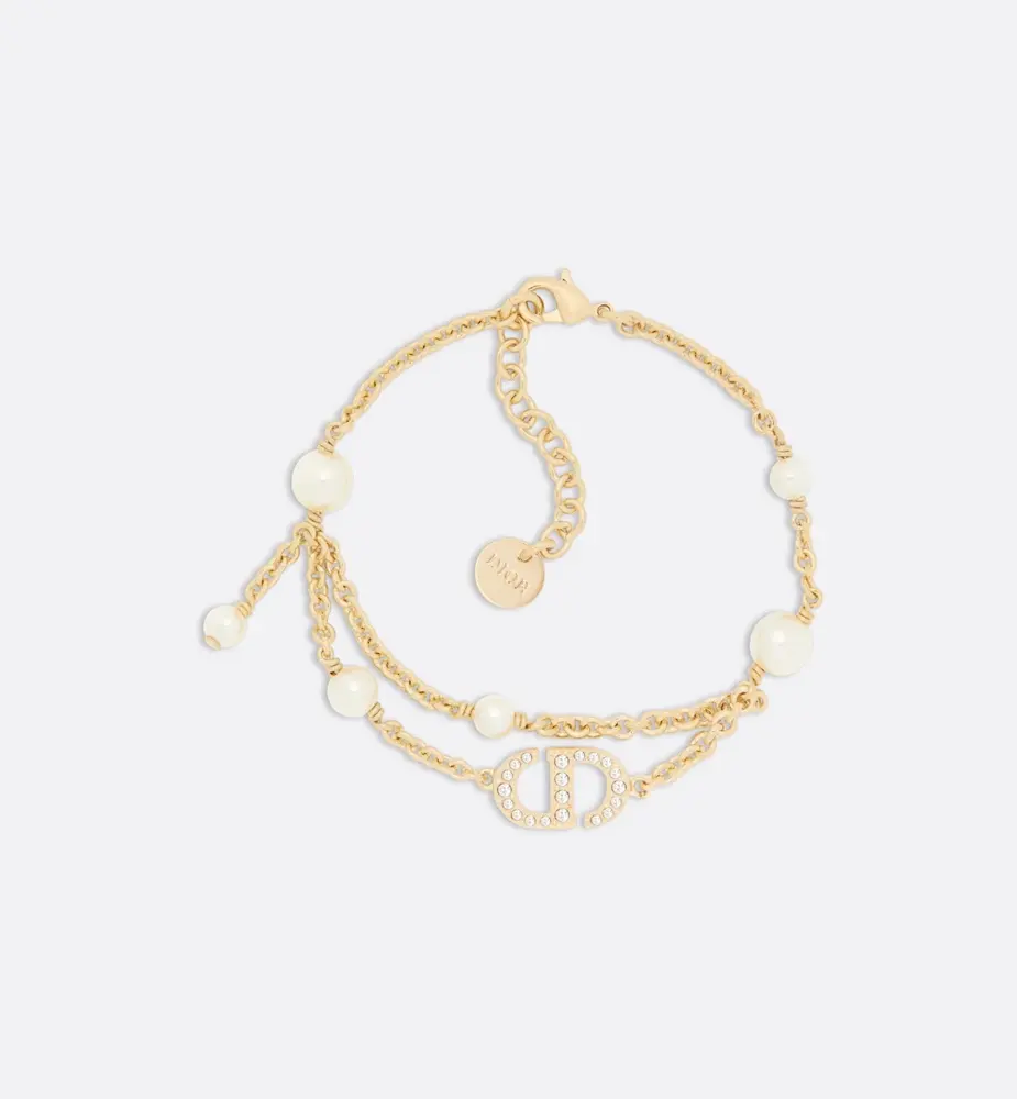 New DIOR bracelet Temperament Personality CD pearl necklace Hot sale Unique design Retro