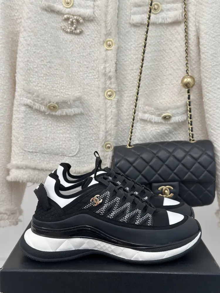 Chanel retro casual shoes and sneakers