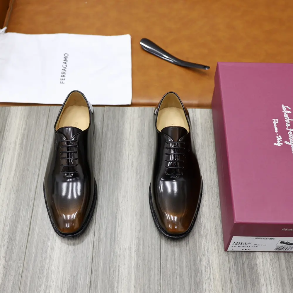 Salvatore Ferragamo Ferragamo Men’s Cowhide Loafers