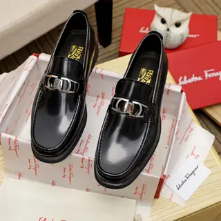 Salvatore Ferragamo casual slip-on shoes Official website original 1:1 mold