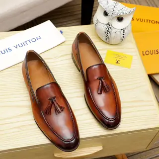 Louis Vuitton new men’s casual business leather shoes
