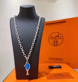Really heart-moving HERMES necklace Pig nose H necklace series jewelry Imported materials
