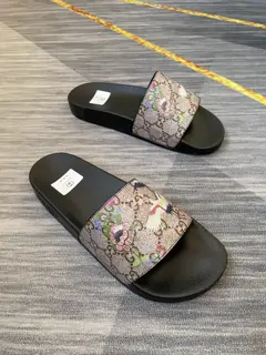 Gucci couple flip flops