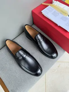 Salvatore Ferragamo casual leather shoes slip-on shoes loafers