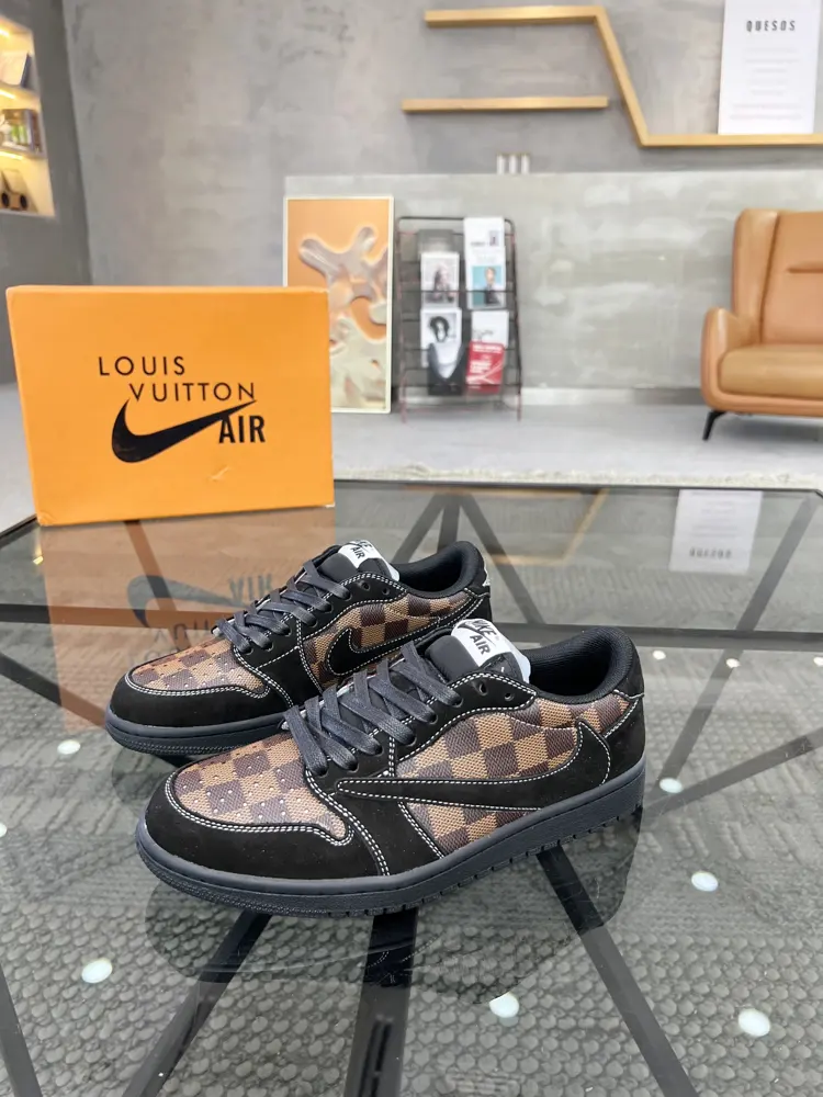 Louis Vuitton co-branded sports shoes