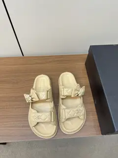Chanel beach sandals