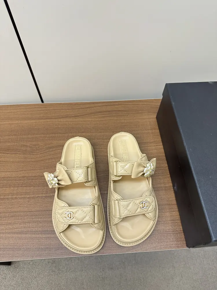 Chanel beach sandals