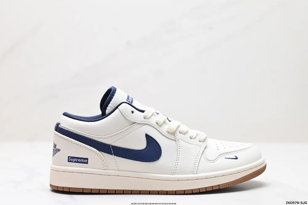 Nike Air Jordan 1 Low AJ1 low-top casual sneakers with official color matching WG8850-011