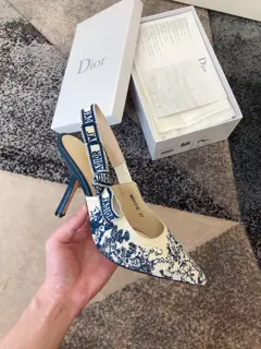 J’ADIOR webbing sandals Dior 20SS spring and summer latest color Quake Oblique embroidered
