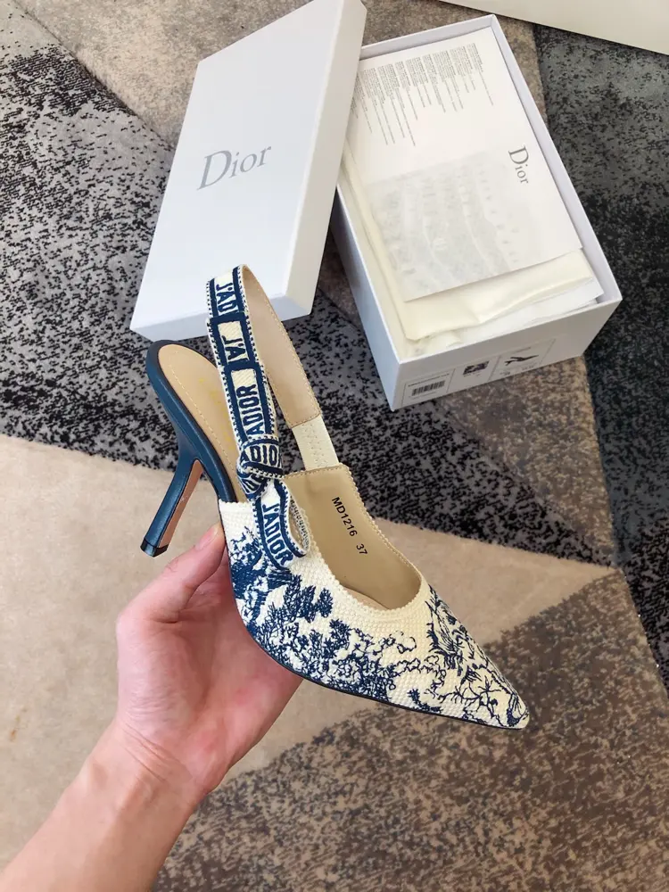 J’ADIOR webbing sandals Dior 20SS spring and summer latest color Quake Oblique embroidered