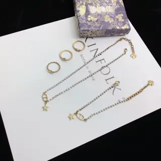 DIOR set The same brass material as the counter