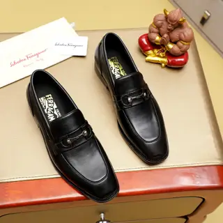 Salvatore Ferragamo leather shoes Official website original 1:1 mold