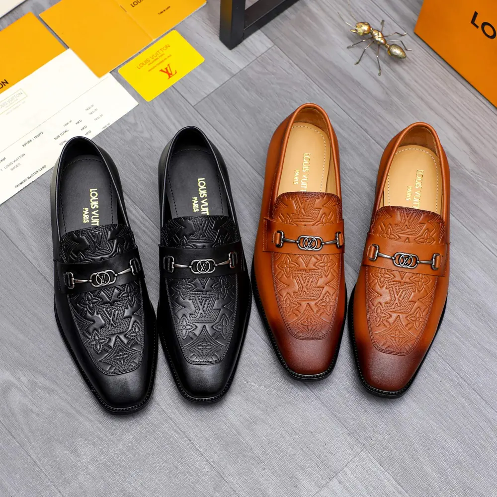 Louis Vuitton business formal leather shoes