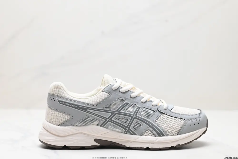 Asics/Asics breathable mesh upper with some synthetic leather material 10118937-103