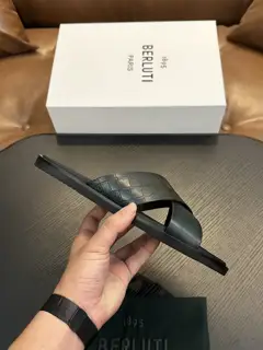 Berluti fashion slippers high gloss version Italy imported calfskin