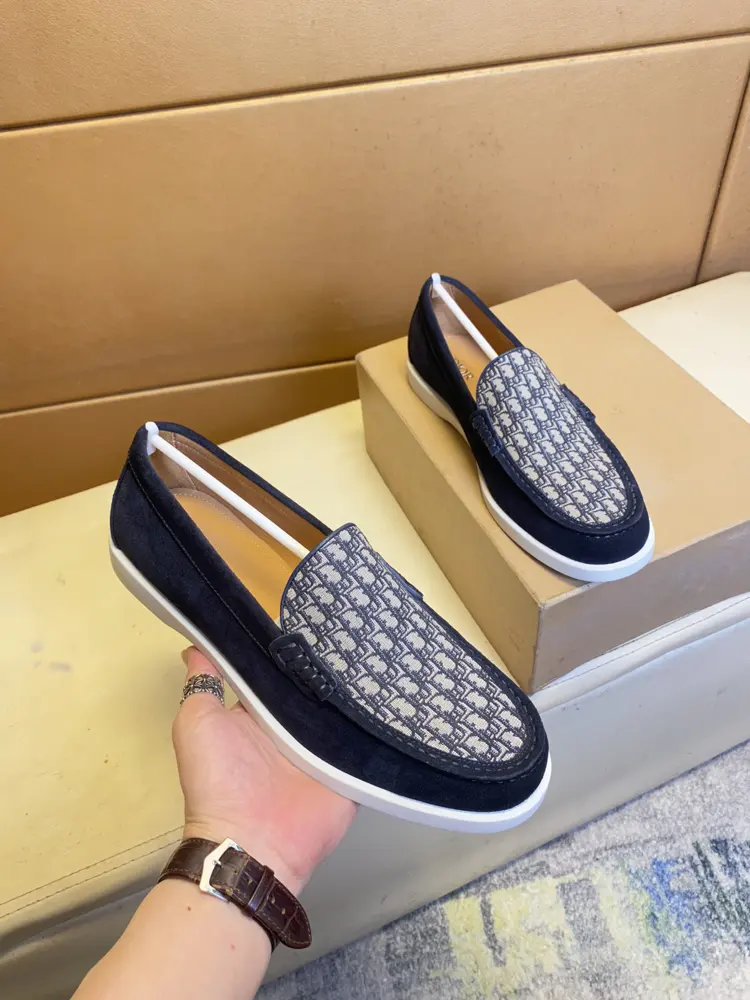 Dior modern sports shoes. Counter purchase Casual leather shoes Original cowhide imported