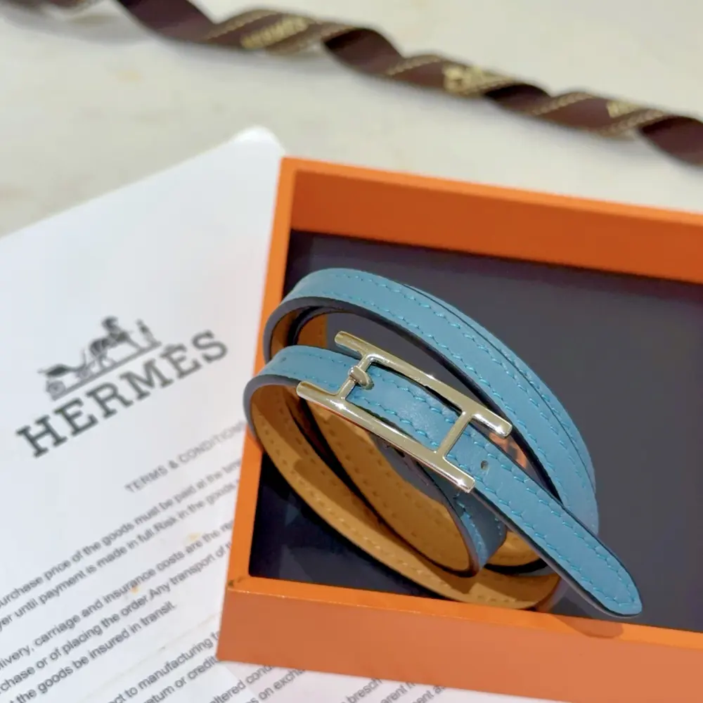 Hermes Latest model of leather bracelet