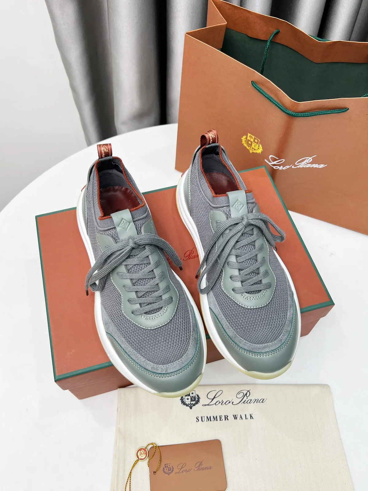 Loro piana This sneaker redefines the iconic 360LP with a modern perspective