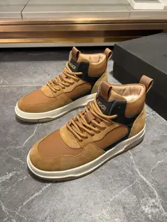 UGG men’s new mid-top fashionable casual wool shoes