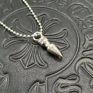 Chrome Hearts Medium Bullet Necklace