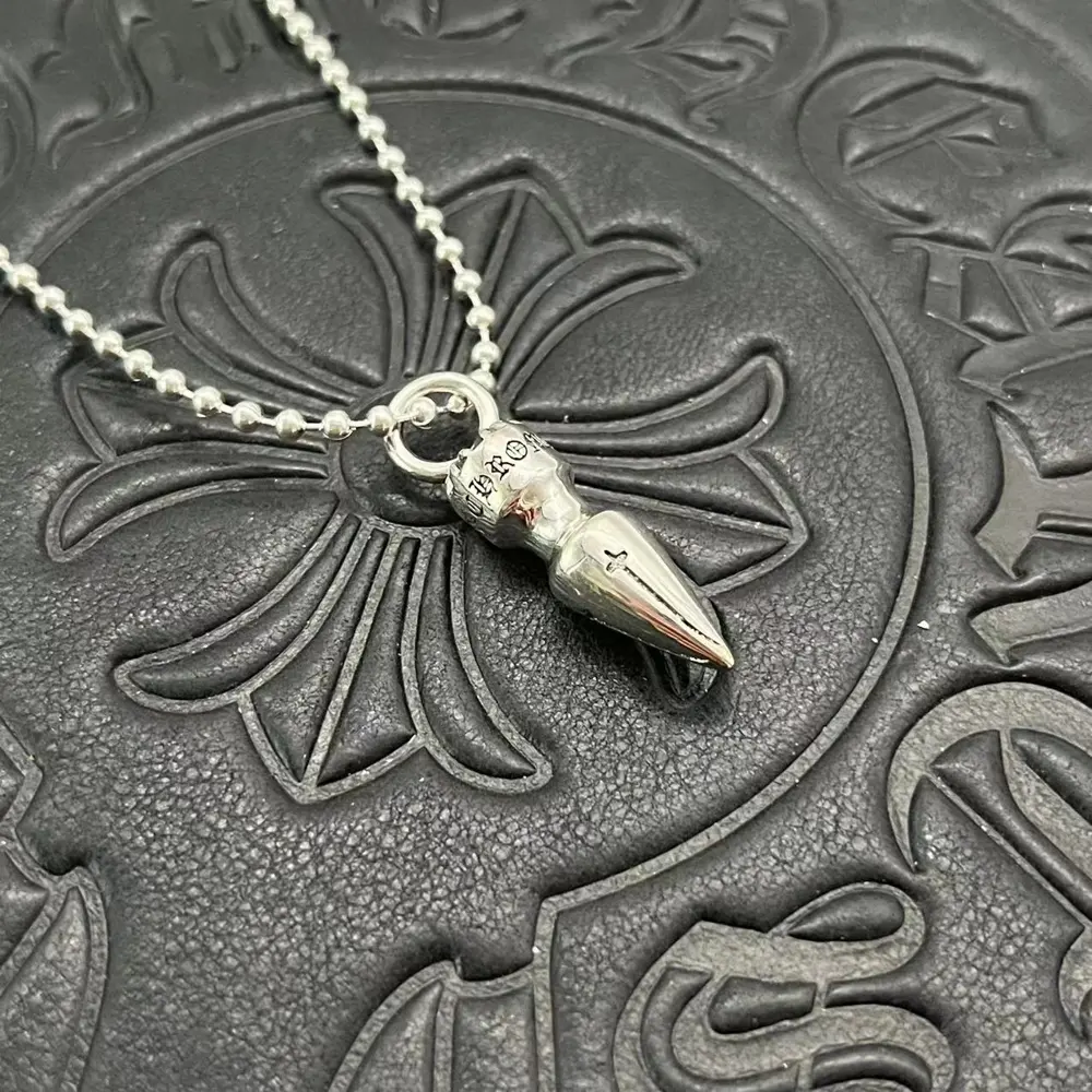 Chrome Hearts Medium Bullet Necklace