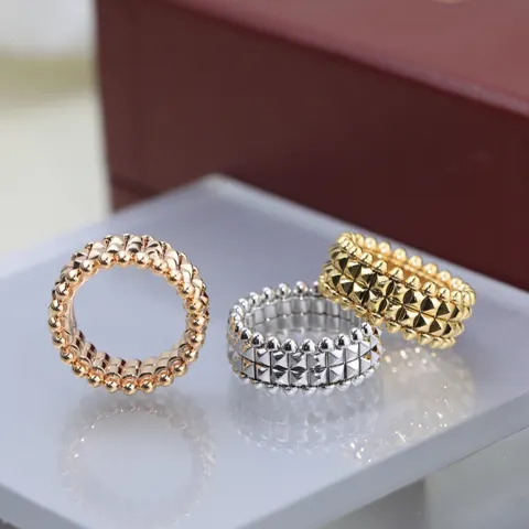 Cartier Rivet ring. The nails are movable
