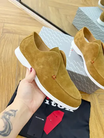 Kiton casual slip-on shoes