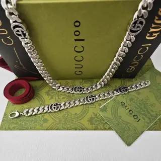 Gucci Necklace Bracelet