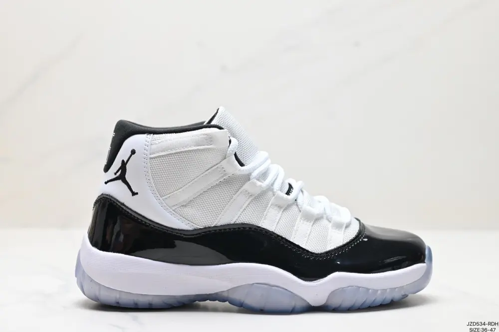 Nike Air Jordan 11 Retro High Concord Nike AJ11 generation Michael Jordan low-top sports 378037-061