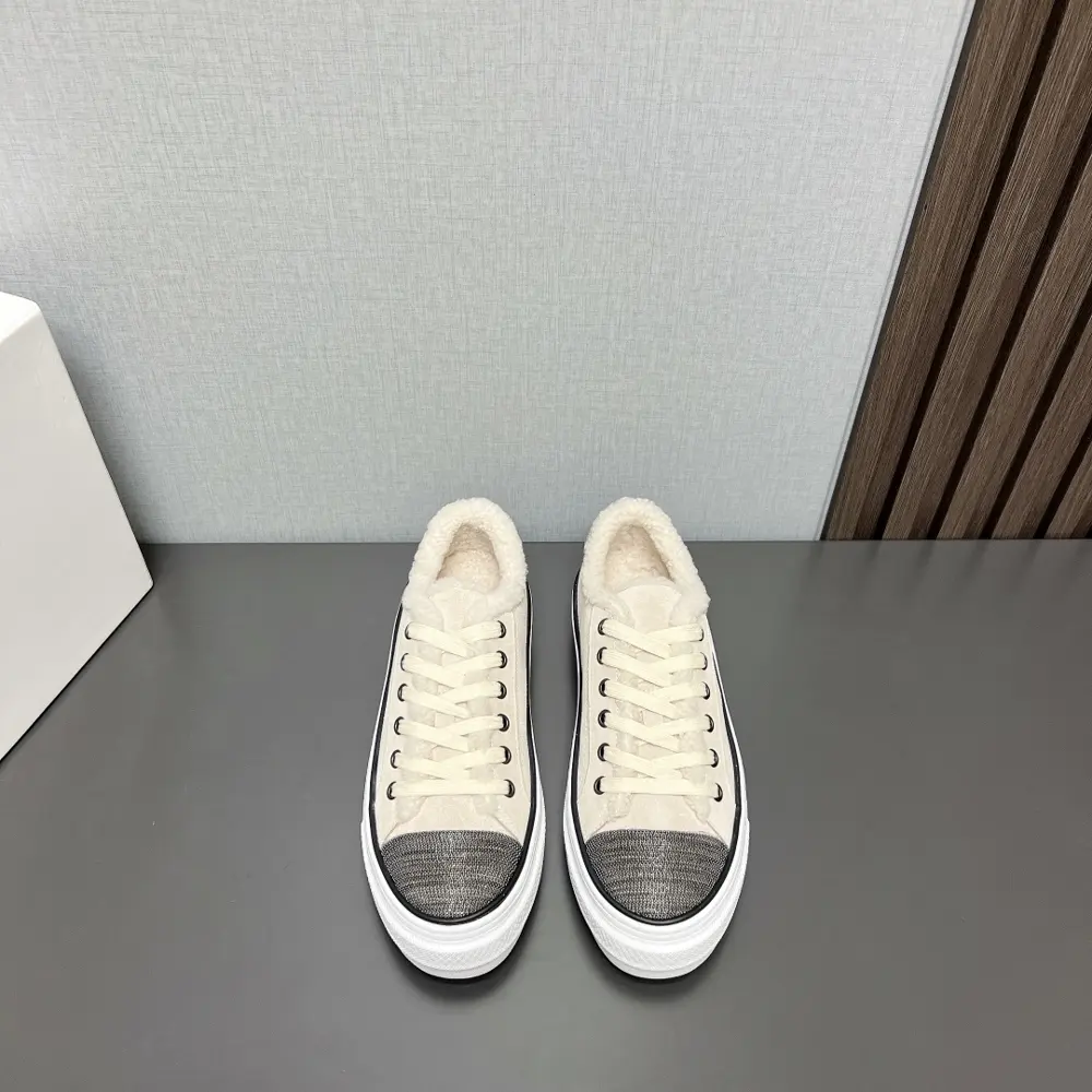 Brunello Cucinelli autumn and winter casual sports shoes original custom … Wearing it is