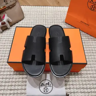 Hermès Colorblocked Hermès leather fabric