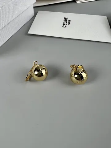 Celine sphere earrings