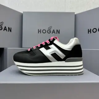 HOGAN platform thick sole top version Shoes