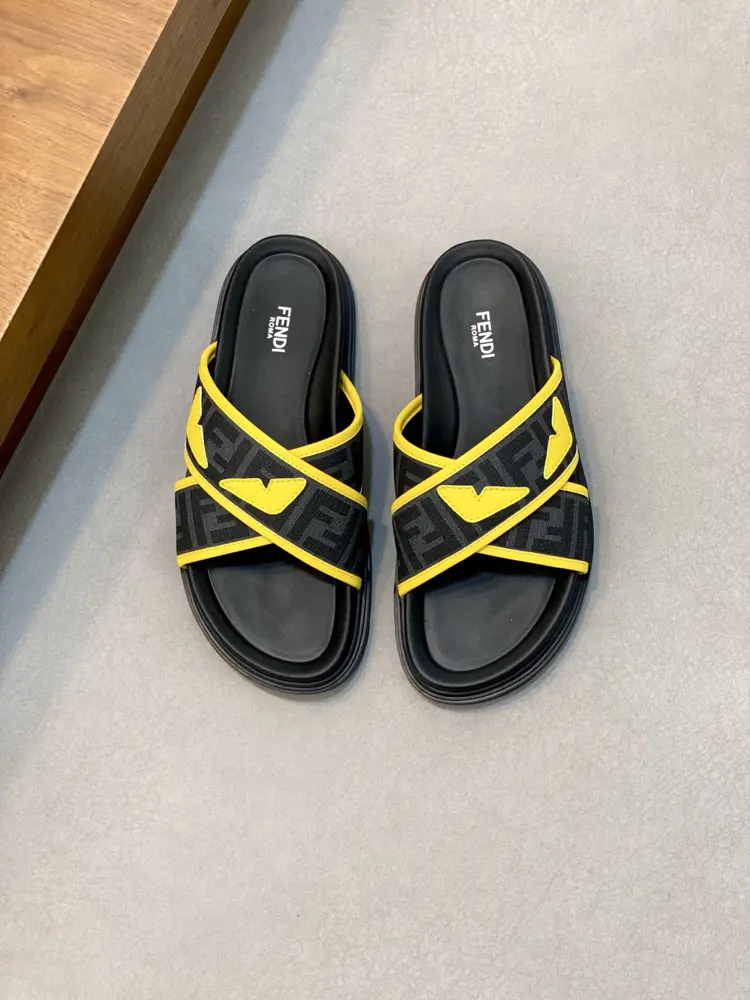 Fendi slippers and sandals are out How can we miss the blessing of the little monsters this
