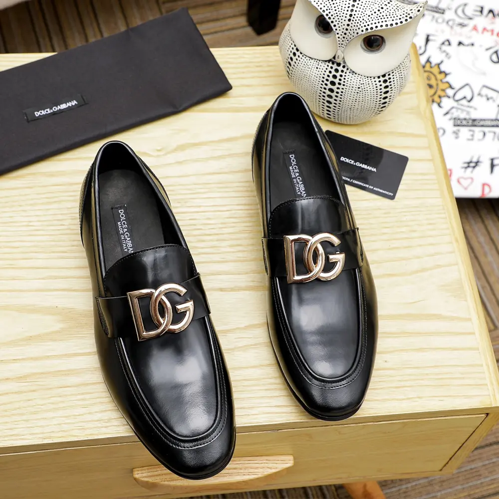 Dolce & Gabbana new men’s fashion casual slip-on shoes Official website original 1:1 mold