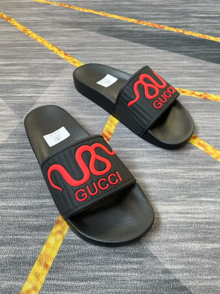Gucci couple flip flops